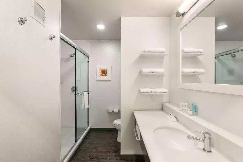 キングサイズベッドのスタンダードルーム, Hampton Inn & Suites Lavonia