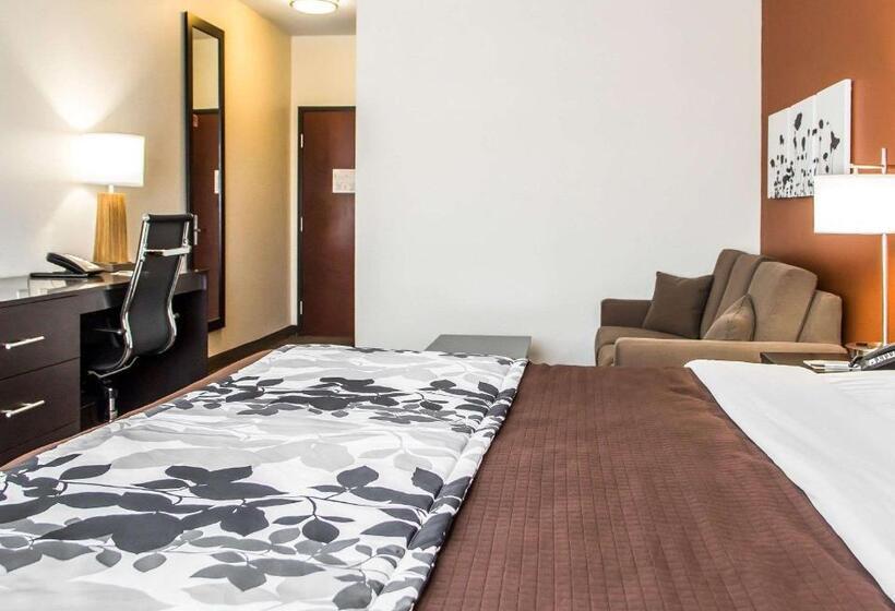 Люкс Кровать Кинг, Sleep Inn & Suites Blackwell I35