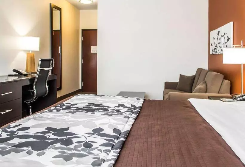 キングサイズベッドのスイートルーム, Sleep Inn & Suites Blackwell I35