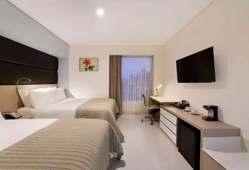 ２ダブルベッドのスタンダードルーム, Wyndham Garden Barranquilla