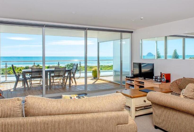 דירת פנטהאוז 1 חדרי שינה, Ohope Beach Resort