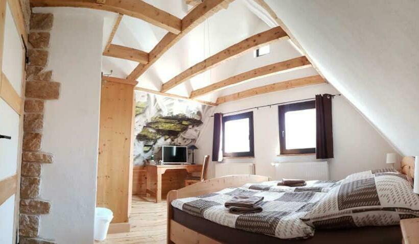 带共用浴室的标准房间, Köhlers Ferienhaus