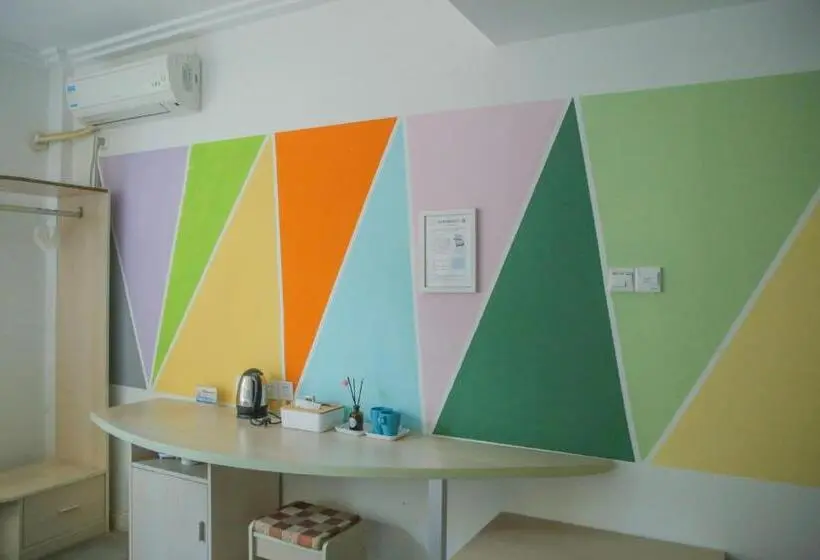 山の見えるスーペリアルーム, Kunlun International Youth Hostel