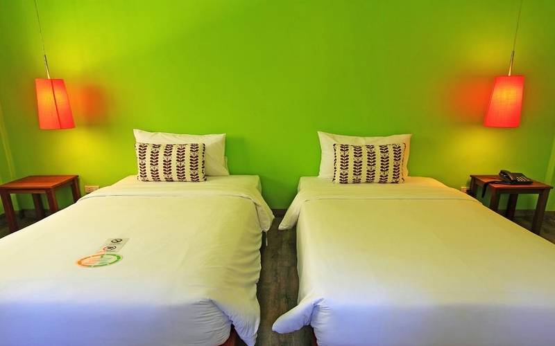 غرفة قياسية مطلّة علي الحديقة, Baan Supparod