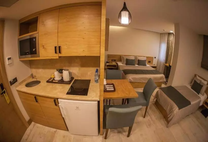 ガーデンビューのスタンダードワンルーム, Cuci Hotel Di Mare Bayramoglu