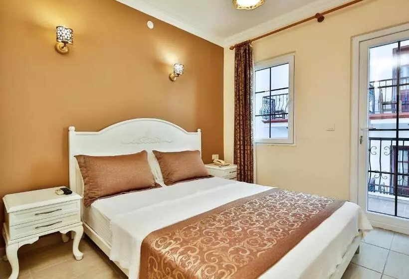 اتاق اساندارد با چشمانداز جانبی به دریا, Enda Boutique Hotel Kalkan