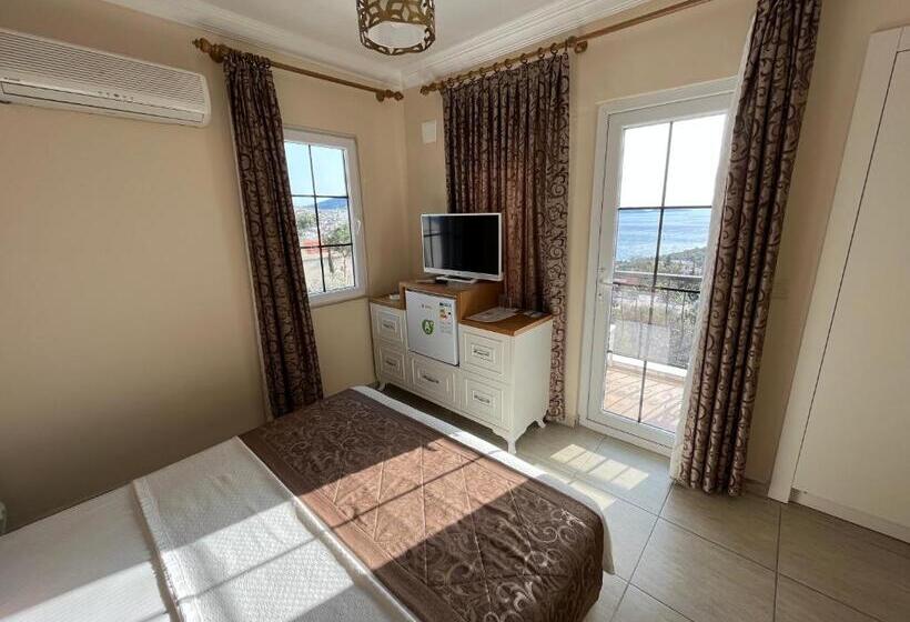 اتاق کلاسیک با چشم‌انداز دریا, Enda Boutique Hotel Kalkan