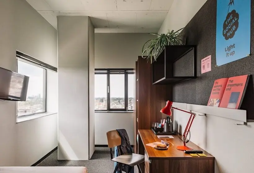 Executive Single Room, The Social Hub Amsterdam City
