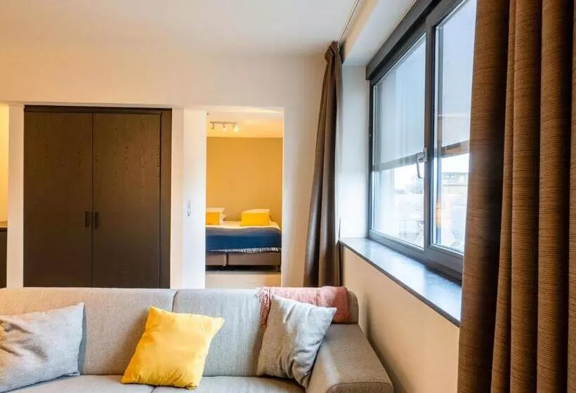 １ベッドルームのデラックスアパートメント, Tower Hotel Aalst