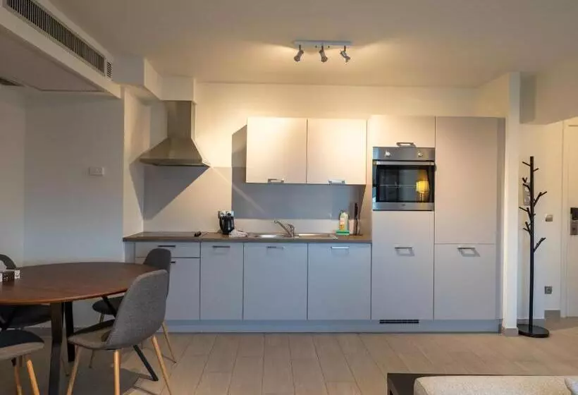 １ベッドルームのデラックスアパートメント, Tower Hotel Aalst