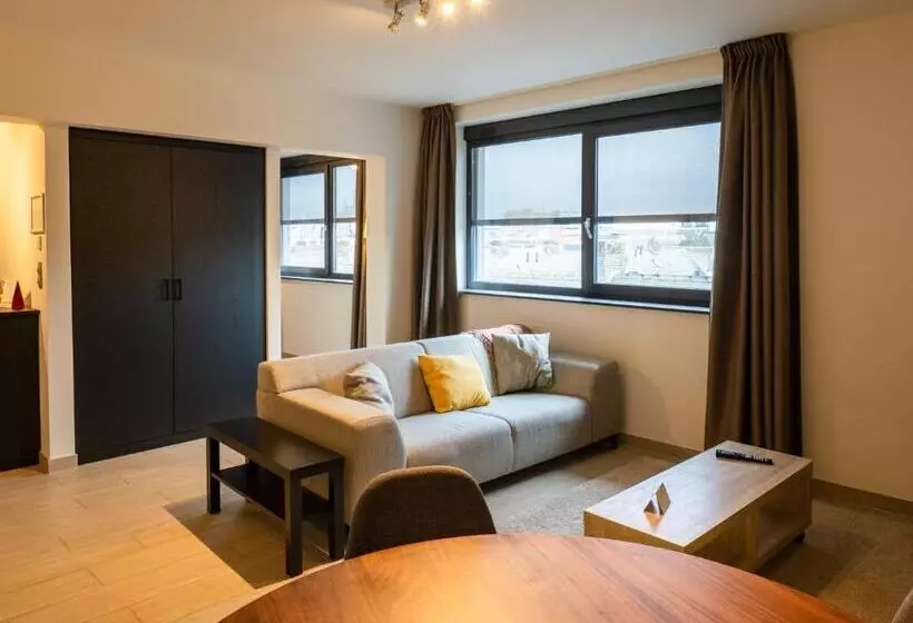 １ベッドルームのデラックスアパートメント, Tower Hotel Aalst