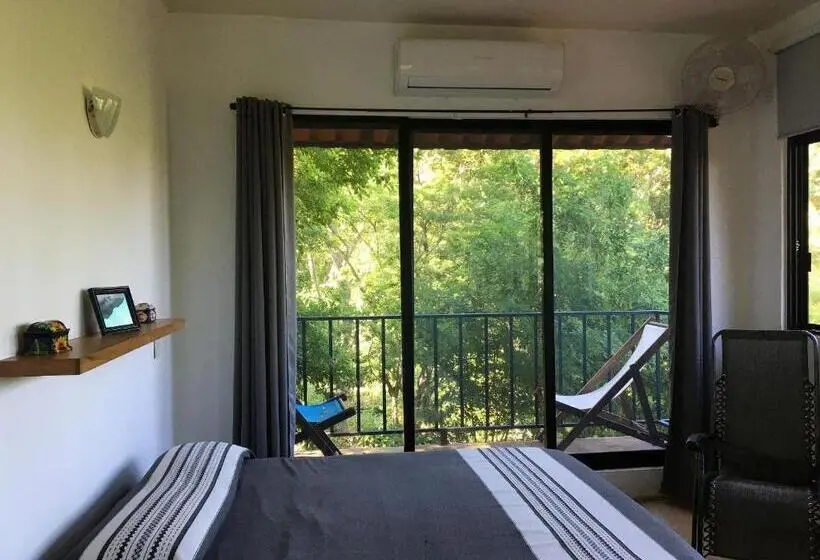 庭の見える1ベッドルームアパートメント, Centro Sati Bungalow