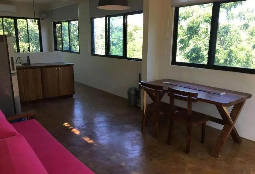 庭の見える1ベッドルームアパートメント, Centro Sati Bungalow