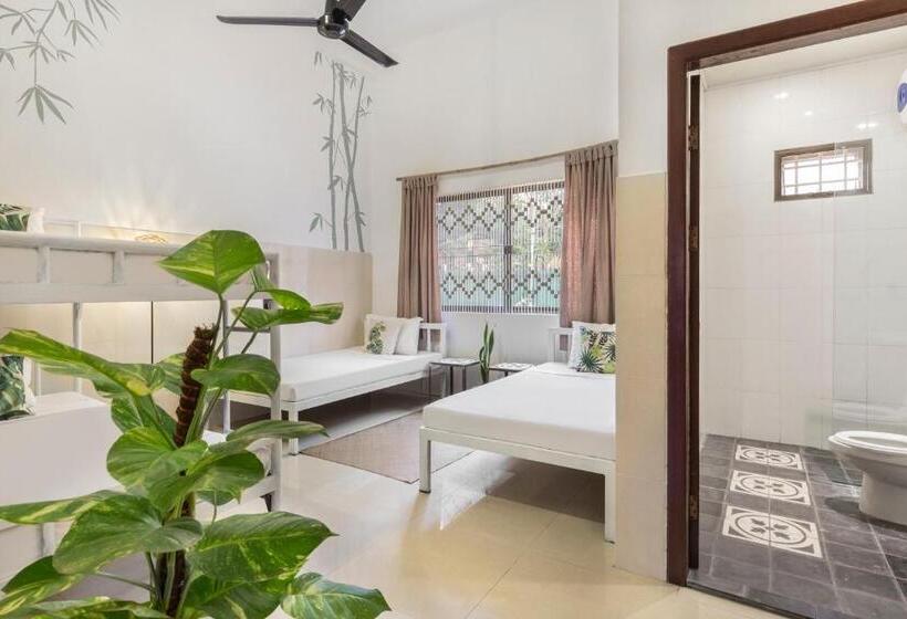חדר סטנדרט לארבעה, Babel Siem Reap Guesthouse