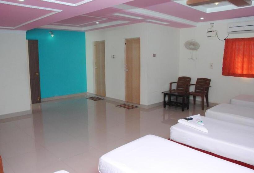 חדר משפחתי, Just Guest House, Chennai Airport