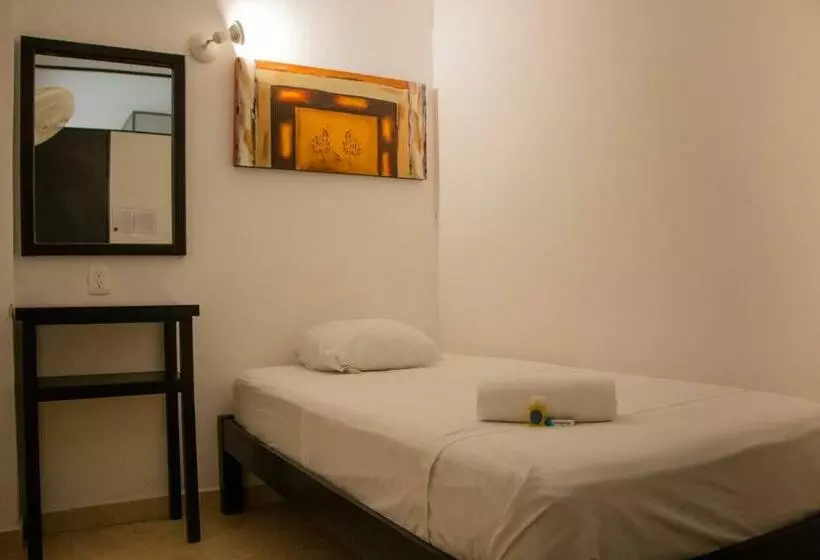 اتاق استاندارد یک تخته با سرویس بهداشتی مشترک, Hostal Gayser