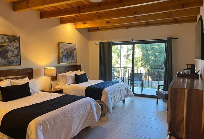 Standaardkamer met 2 Tweepersoonsbedden, Bosque Escondido