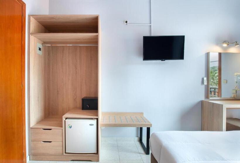 带阳台的标准单人间, Aggelos Kefalonia