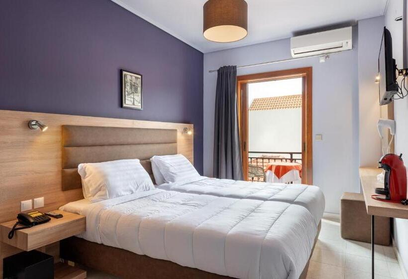 带城市景观的标准间, Aggelos Kefalonia