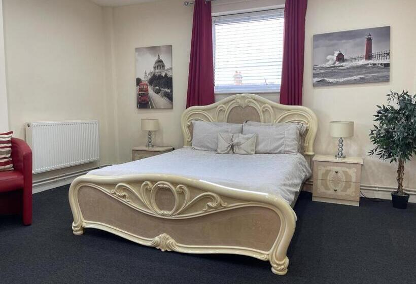 חדר דחוקס עם מיטת קינג, The Goodlife Guesthouse