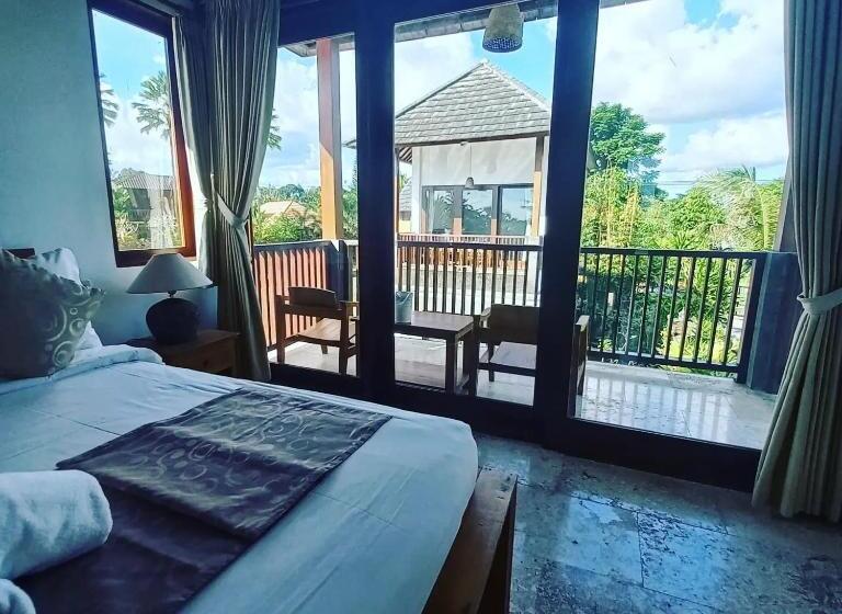 חדר דלוקס עם נוף, Villa Kemuning