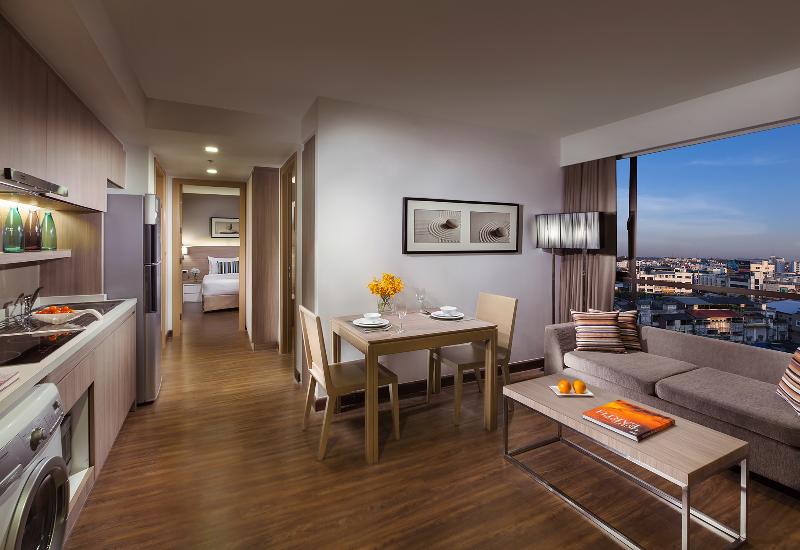 침실 2개 디럭스 아파트, Citadines Grand Central Sri Racha Sha Extra Plus