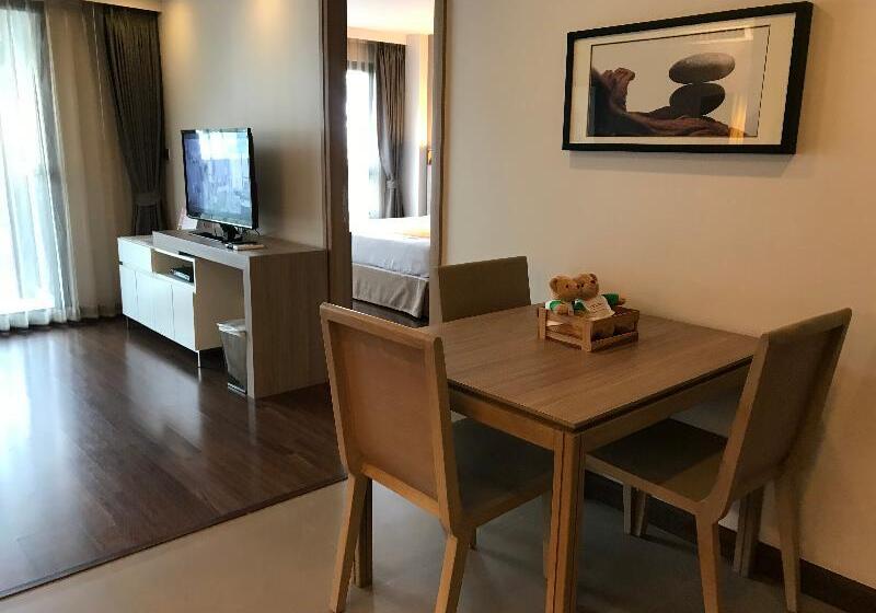 침실 1개 이그제큐티브 아파트, Citadines Grand Central Sri Racha Sha Extra Plus