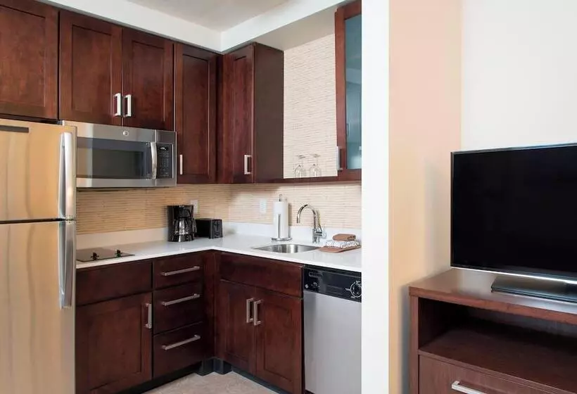 ダブルベッドのスタンダードスタジオ, Residence Inn By Marriott Ann Arbor Downtown