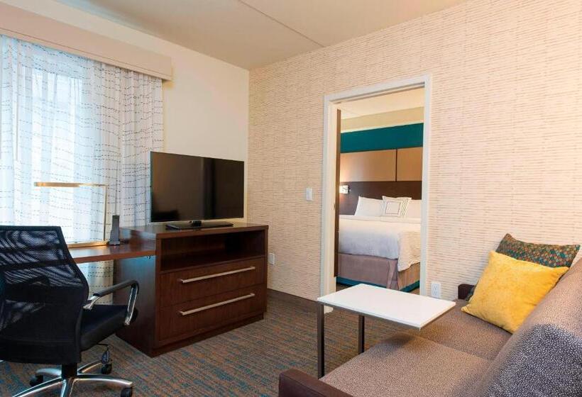 带大床的套房, Residence Inn By Marriott Ann Arbor Downtown