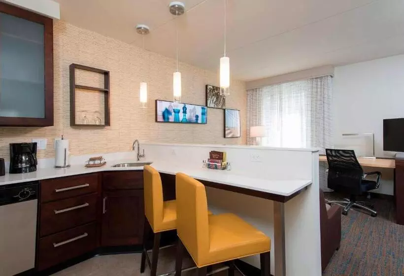 キングサイドベッドのスタンダードワンルーム, Residence Inn By Marriott Ann Arbor Downtown