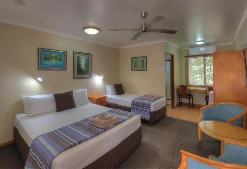 חדר משפחתי נוף לגינה, Atherton Hinterland Motel