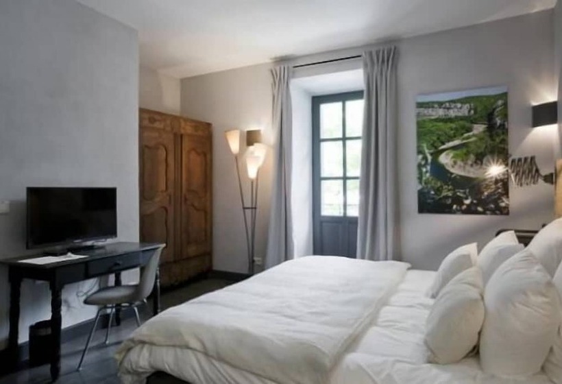 غرفة ديلوكس مزودة بشرفة, Auberge De Banne