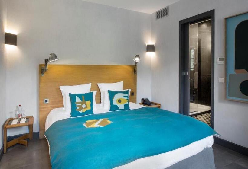 غرفة ديلوكس مزودة بشرفة, Auberge De Banne