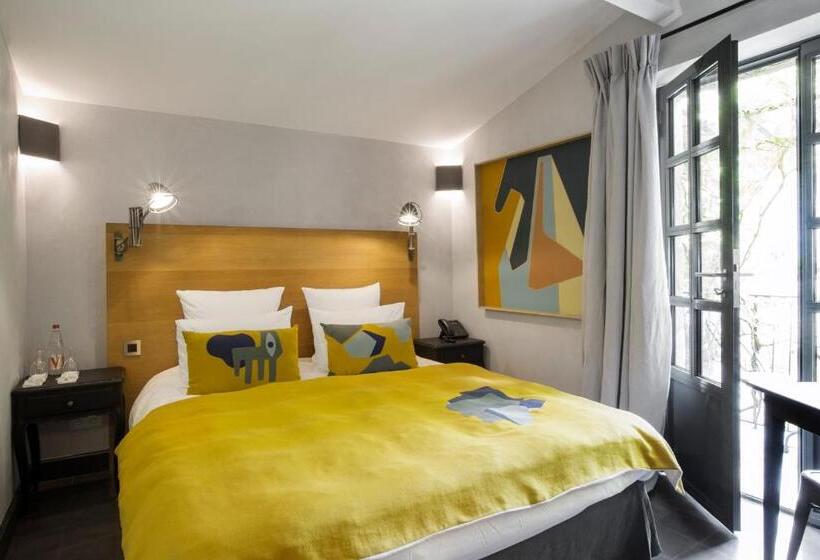 غرفة ديلوكس مزودة بشرفة, Auberge De Banne