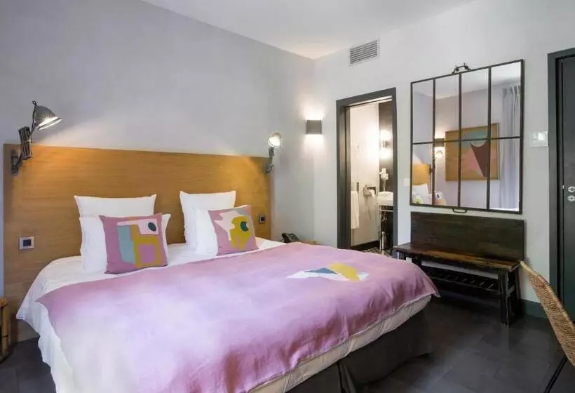 バルコニー付きデラックスルーム, Auberge De Banne