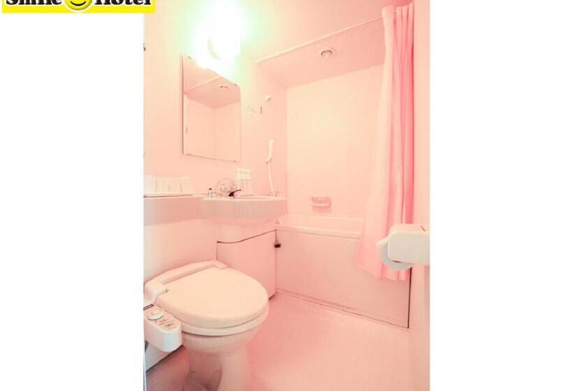 带双人床的基本房间, Smile Hotel Asahikawa