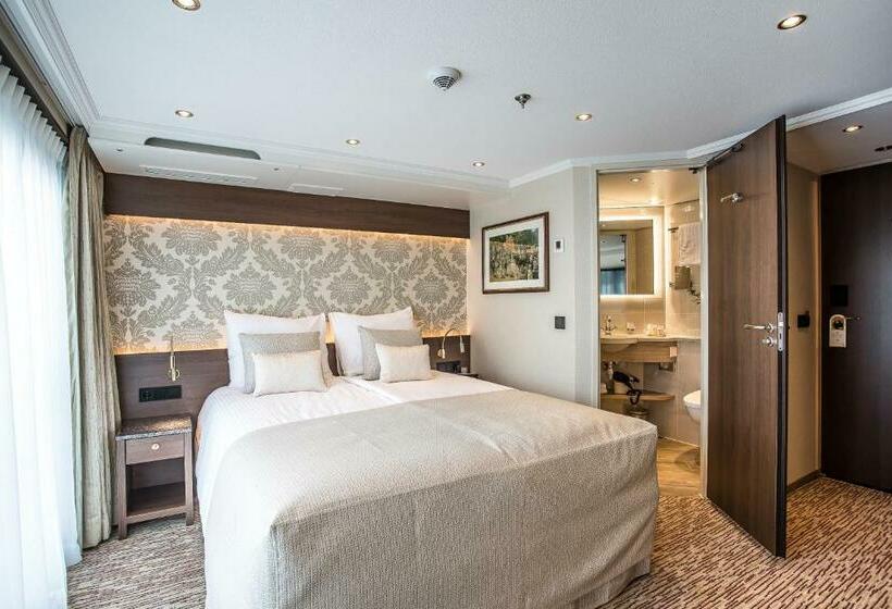 带城市景观的标准间, Viva Riverside Altstadt Düsseldorf