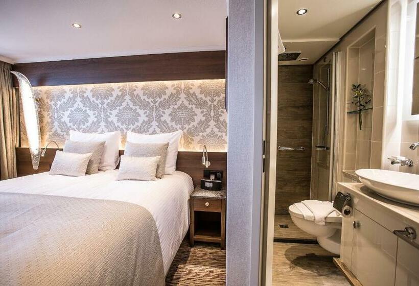 带城市景观的标准间, Viva Riverside Altstadt Düsseldorf