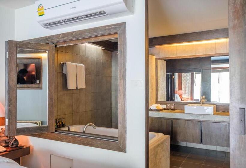 Quarto Deluxe Vista Piscina, Naina Resort & Spa   Sha Extra Plus