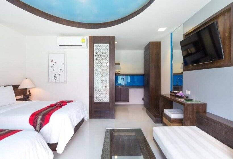 Quarto deluxe, Naina Resort & Spa   Sha Extra Plus