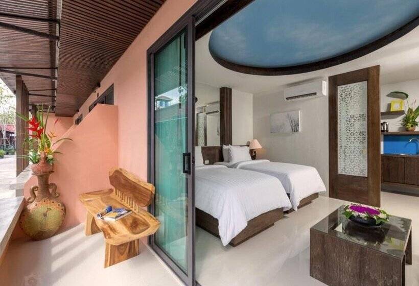 Quarto deluxe, Naina Resort & Spa   Sha Extra Plus