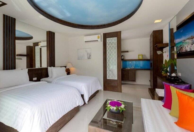Quarto deluxe, Naina Resort & Spa   Sha Extra Plus
