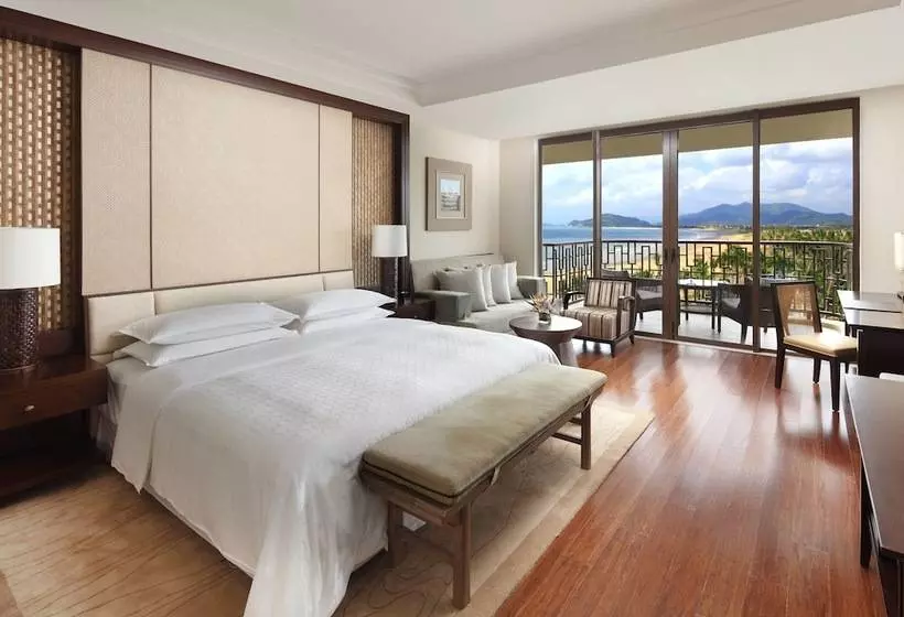 ダブルベッドスタンダードルーム, Sheraton Shenzhou Peninsula Resort