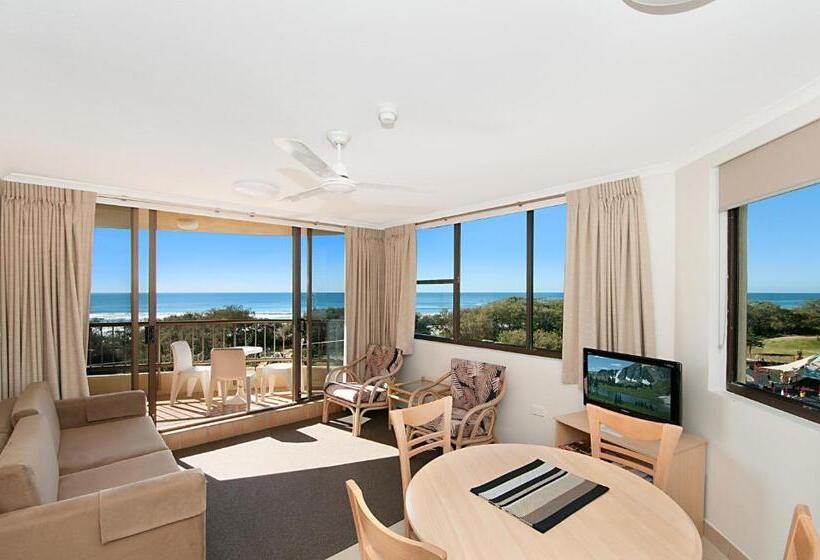 オーシャンビューバルコニー付きワンベッドルームアパートメント, Voyager Resort