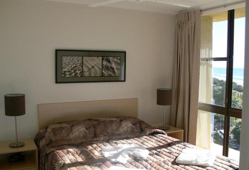 オーシャンビューバルコニー付きワンベッドルームアパートメント, Voyager Resort