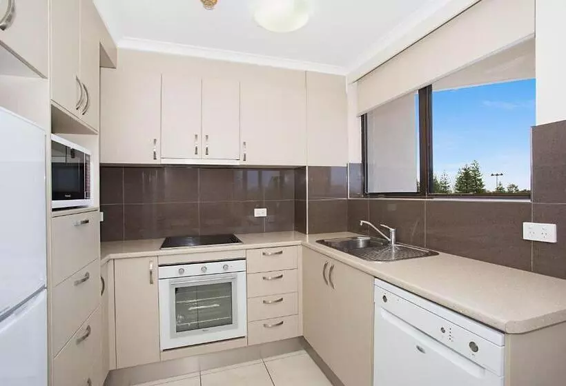 آپارتمان 1 خوابه با بالکن و چشم‌انداز دریا, Voyager Resort