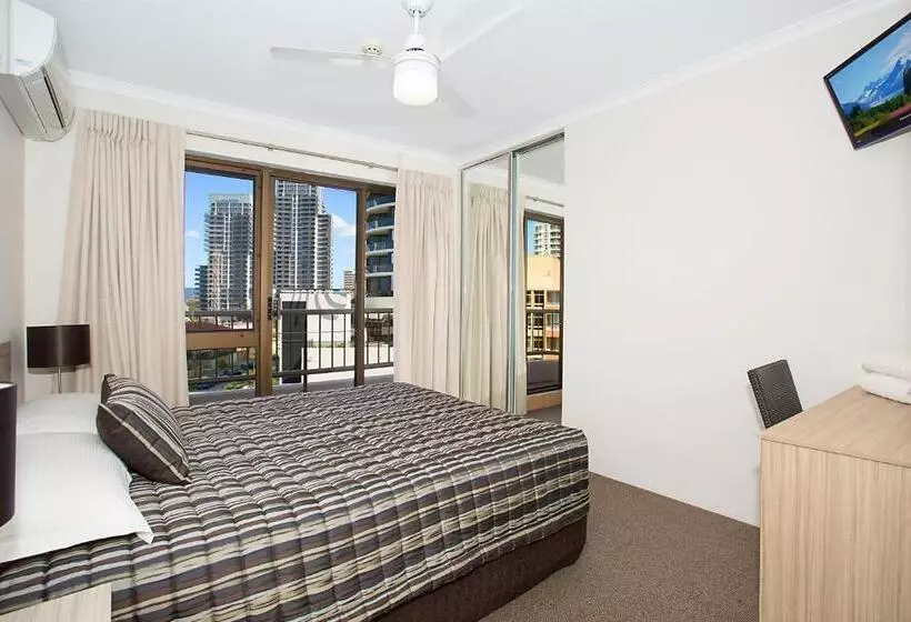 آپارتمان 1 خوابه با بالکن و چشم‌انداز دریا, Voyager Resort
