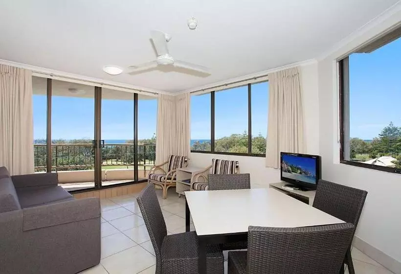 آپارتمان 1 خوابه با بالکن و چشم‌انداز دریا, Voyager Resort