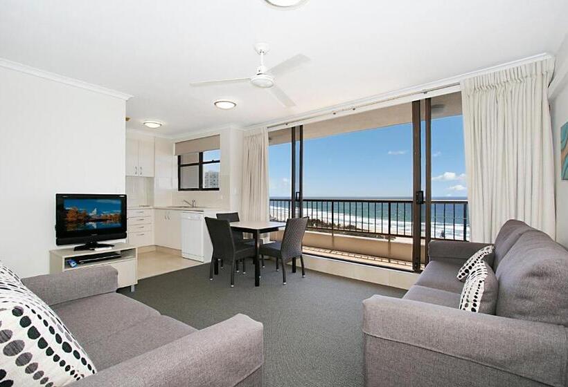 オーシャンビューバルコニー付きワンベッドルームアパートメント, Voyager Resort