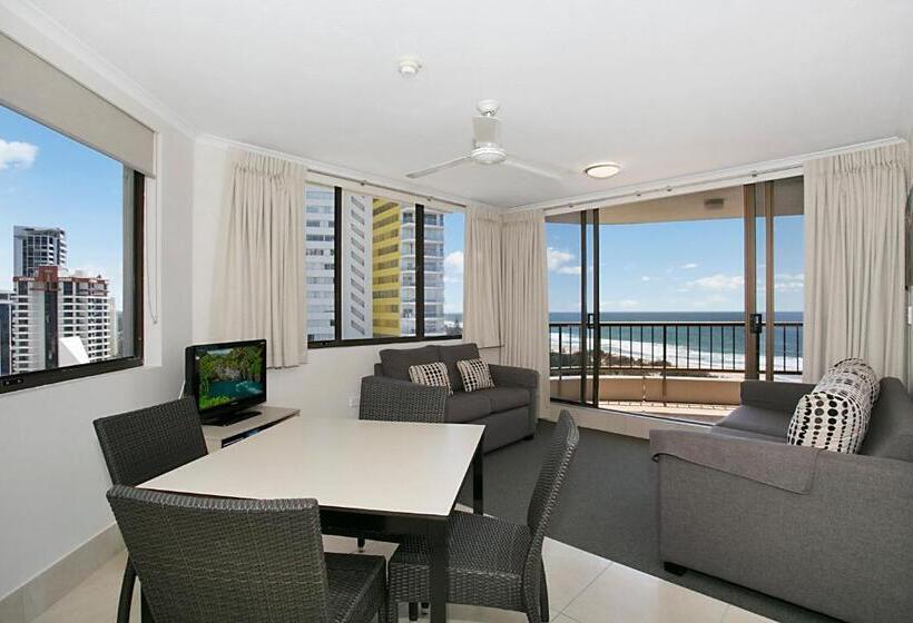 オーシャンビューバルコニー付きワンベッドルームアパートメント, Voyager Resort